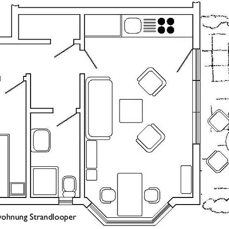 Strandlooper Apartment *